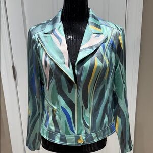Insight Multicolor Women's Moto Jacket
